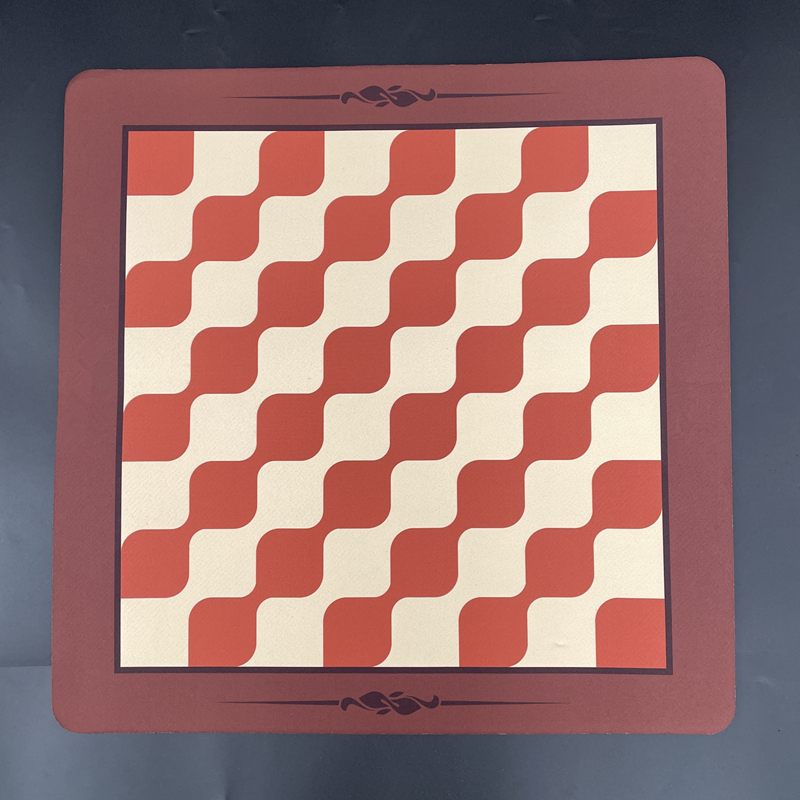 Board Game Zenith - large 48cm/18.9-inch soft rubber three-in-one chessboard