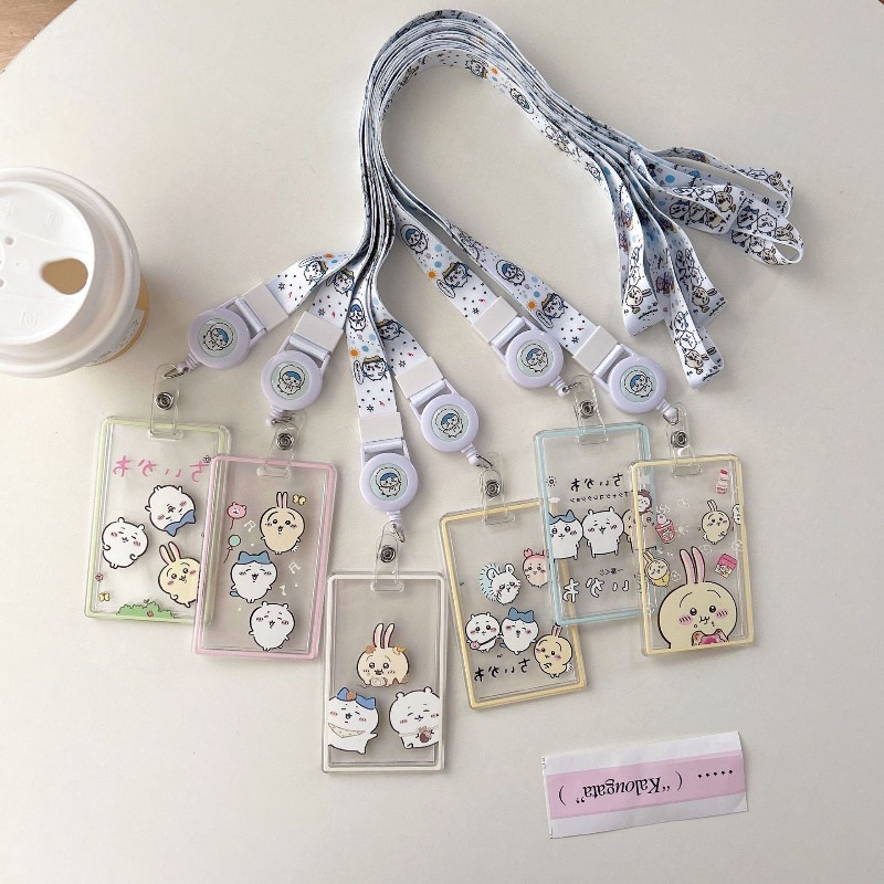 Cute Cartoon Chiikawa Transpar - Card Sleeves Protector ulasan dan harga