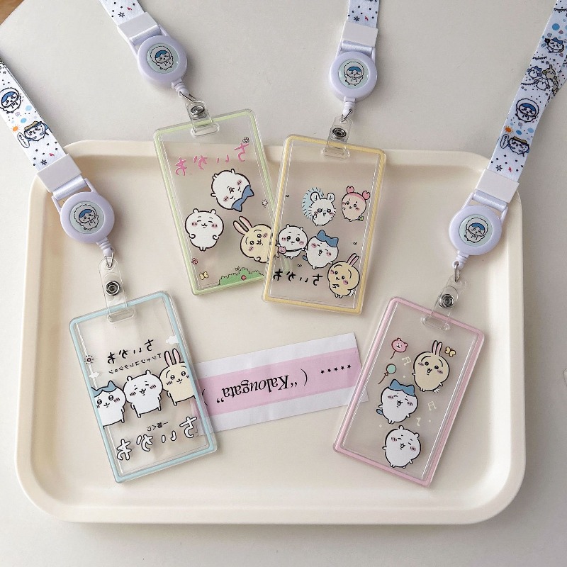 Cute Cartoon Chiikawa Transpar - Card Sleeves Protector ulasan dan harga