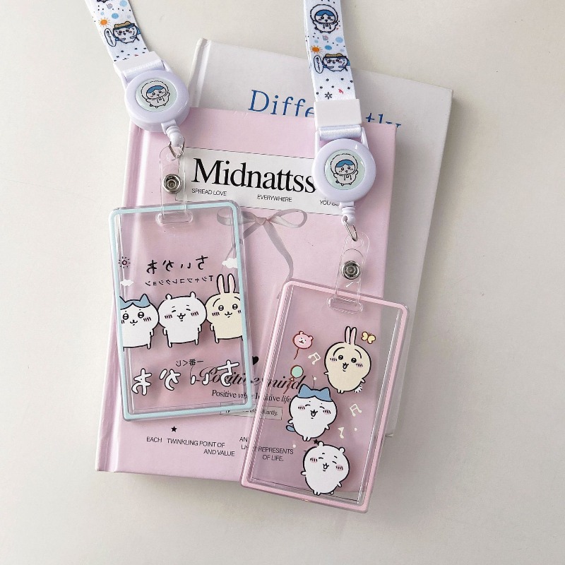 Cute Cartoon Chiikawa Transpar - Card Sleeves Protector ulasan dan harga