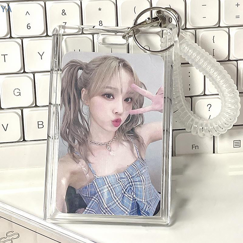 [YA]Acrylic Photocard Holder K - Card Sleeves Protector ulasan dan harga