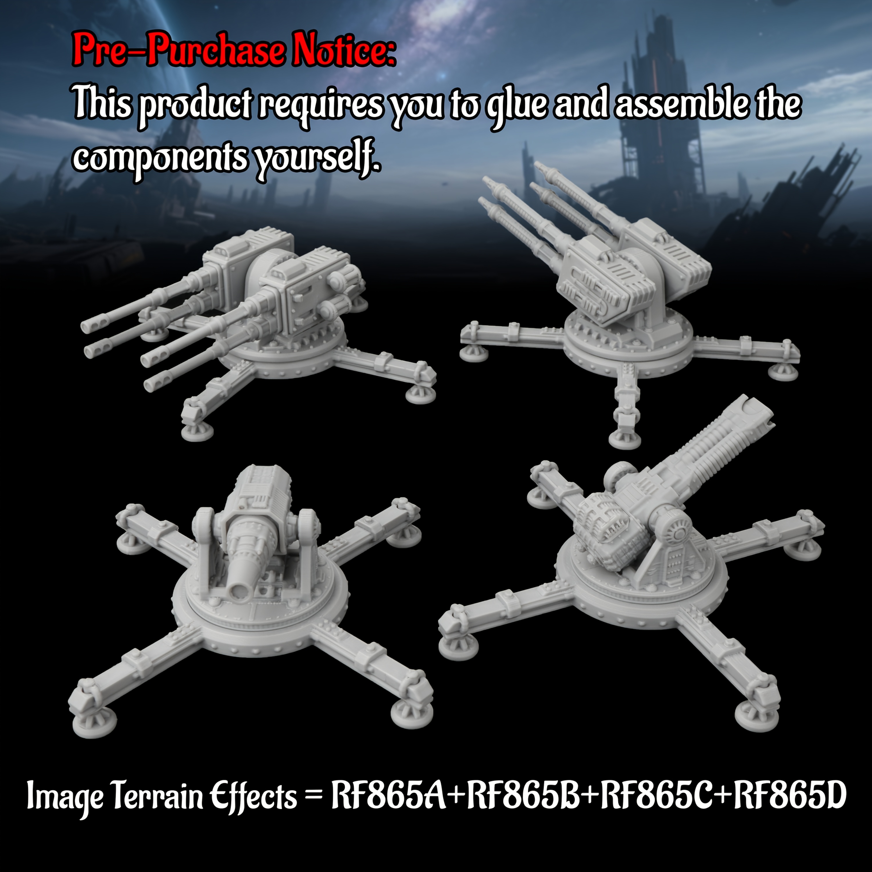 Sci-Fi Base Defense Miniature  - Board Game Dune ulasan dan harga