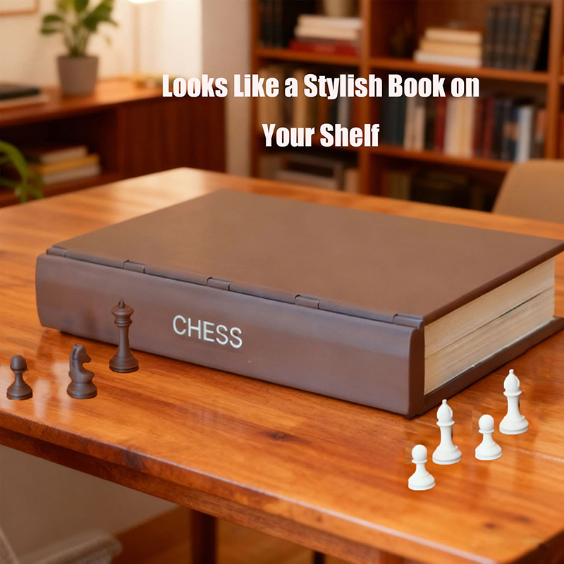 Chess Set 3D Printed Book Fold - Board Game Illustration ulasan dan harga