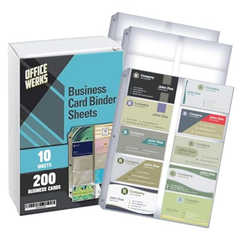 Business Card Sleeves for 3 Ri - Card Sleeves Protector ulasan dan harga