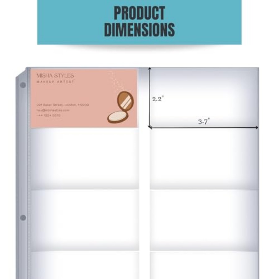 Business Card Sleeves for 3 Ri - Card Sleeves Protector ulasan dan harga