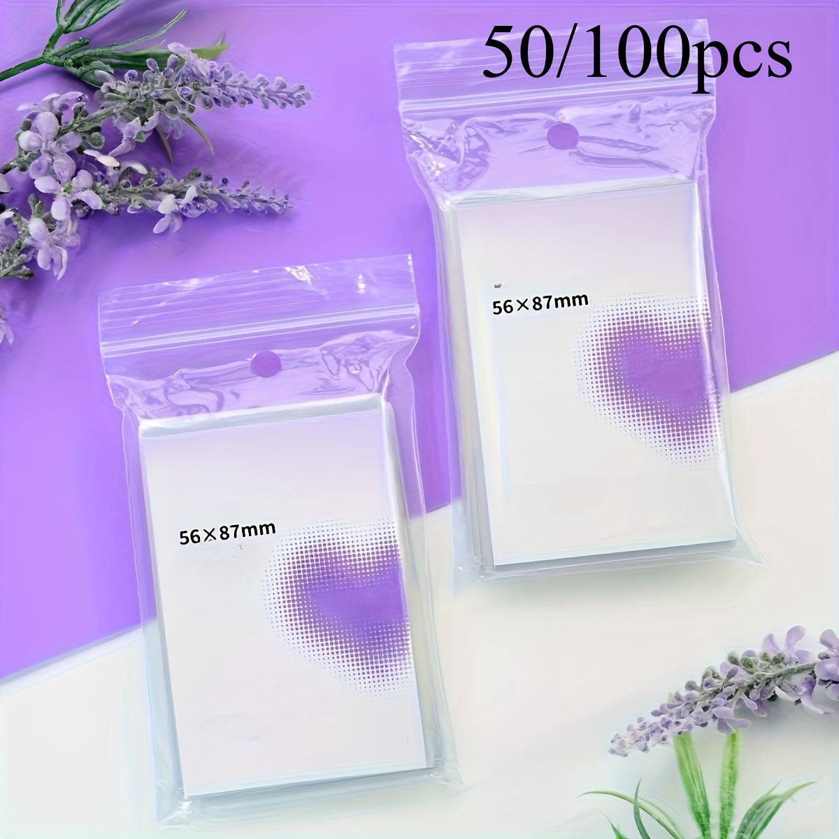 50/100pcs high-definition card - Card Sleeves Protector ulasan dan harga