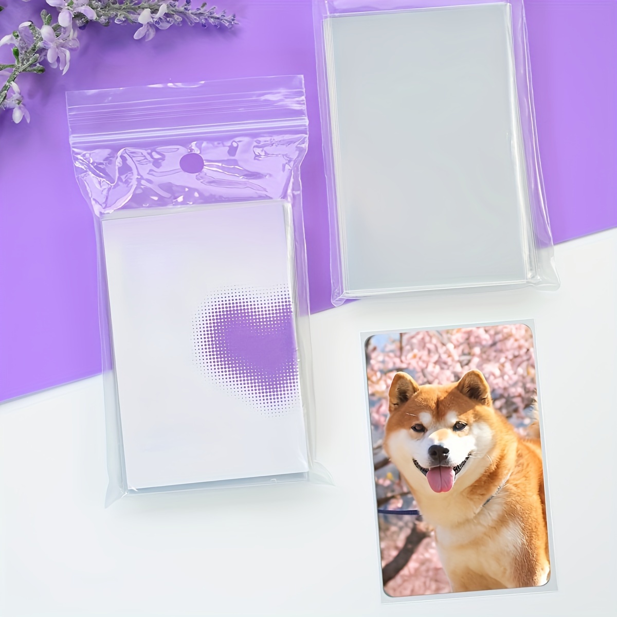 50/100pcs high-definition card - Card Sleeves Protector ulasan dan harga