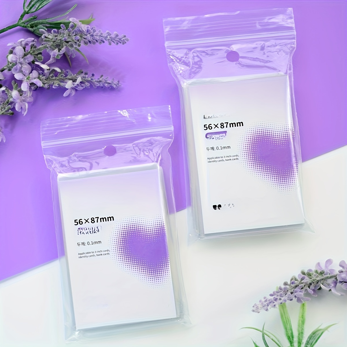 50/100pcs high-definition card - Card Sleeves Protector ulasan dan harga