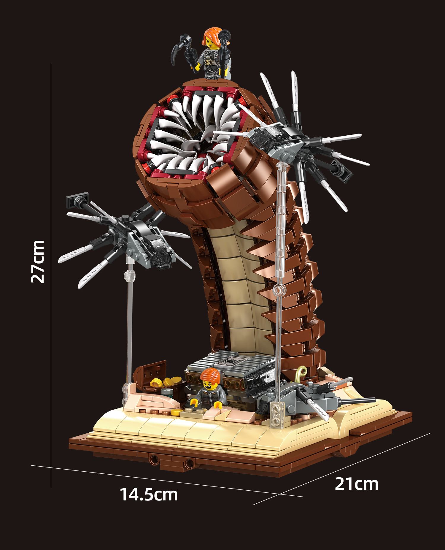1688PCS MOC Movie Building Blo - Board Game Dune ulasan dan harga