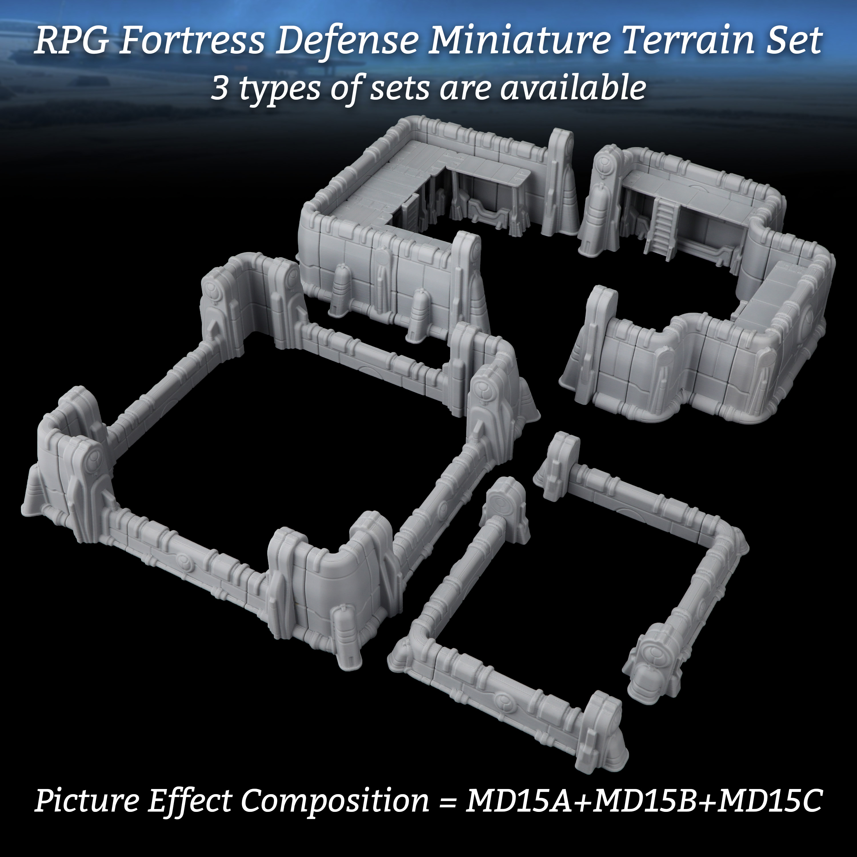 Sci-Fi Modular Fortress Defens - Board Game Dune ulasan dan harga