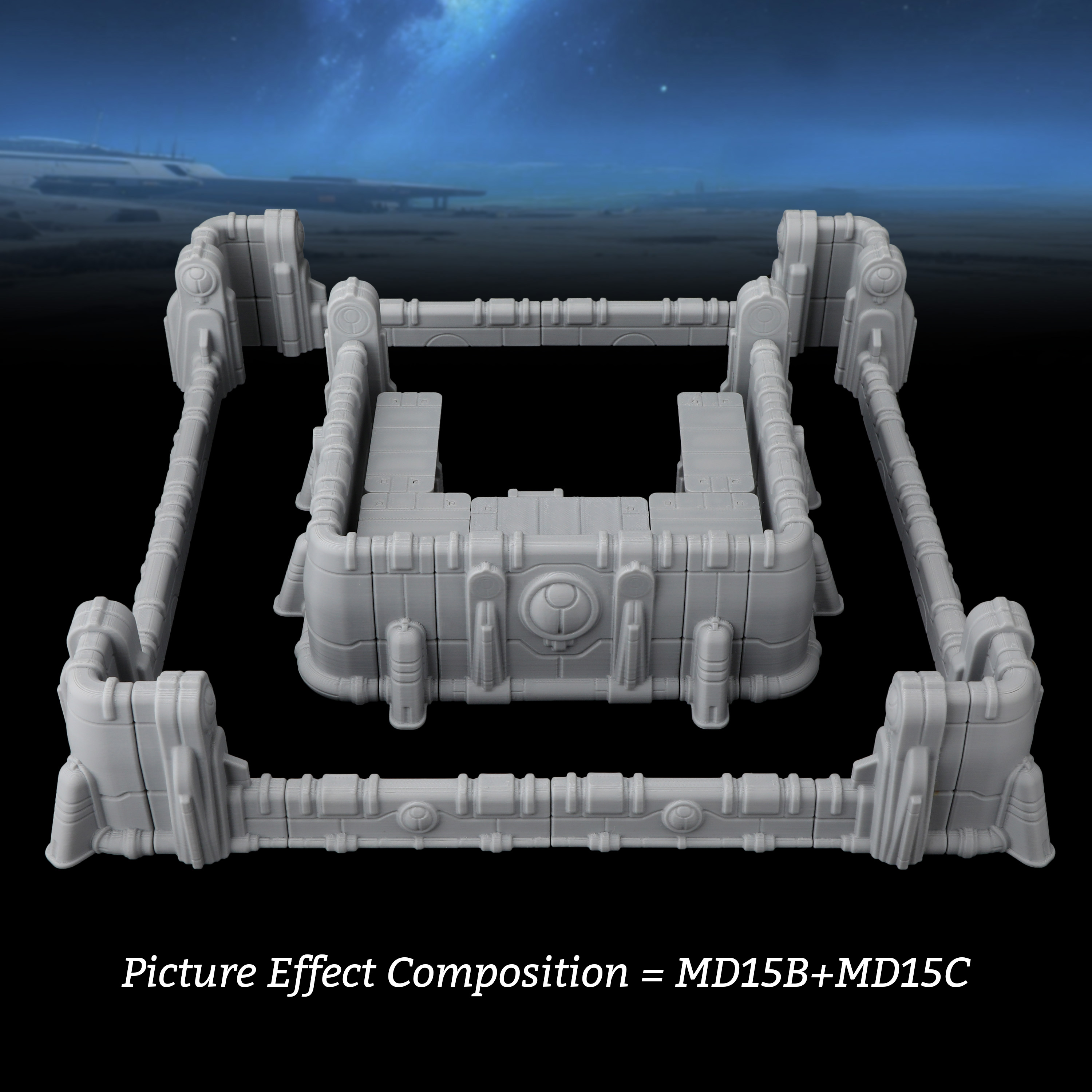 Sci-Fi Modular Fortress Defens - Board Game Dune ulasan dan harga