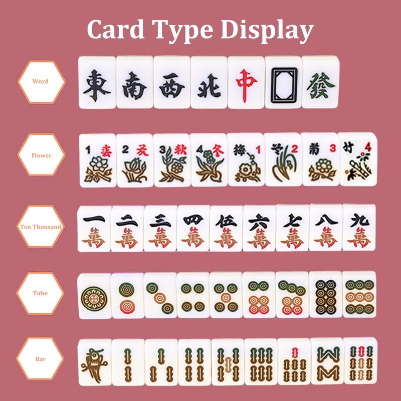 Mahjong Sets Board Game With L - Board Game Organization ulasan dan harga