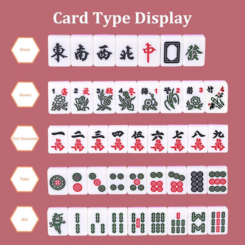 Mahjong Sets Board Game With L - Board Game Organization ulasan dan harga