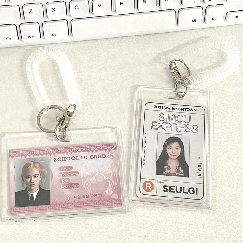 【R】Acrylic Photocard Holder Kp - Card Sleeves Protector ulasan dan harga