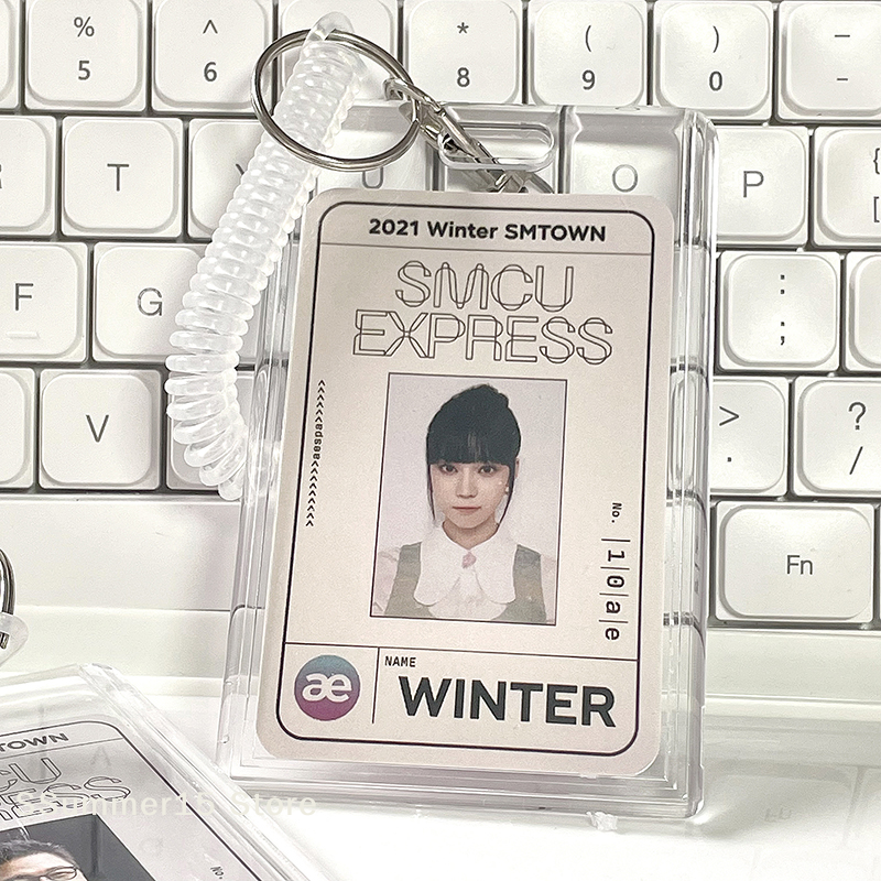 【R】Acrylic Photocard Holder Kp - Card Sleeves Protector ulasan dan harga