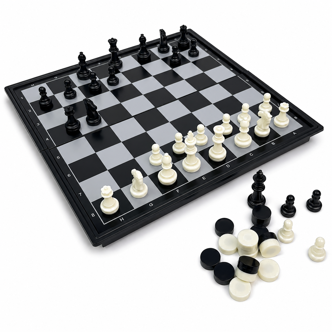 19.1x19.7cm 3 in 1 Folding Mag - Board Game Zenith ulasan dan harga