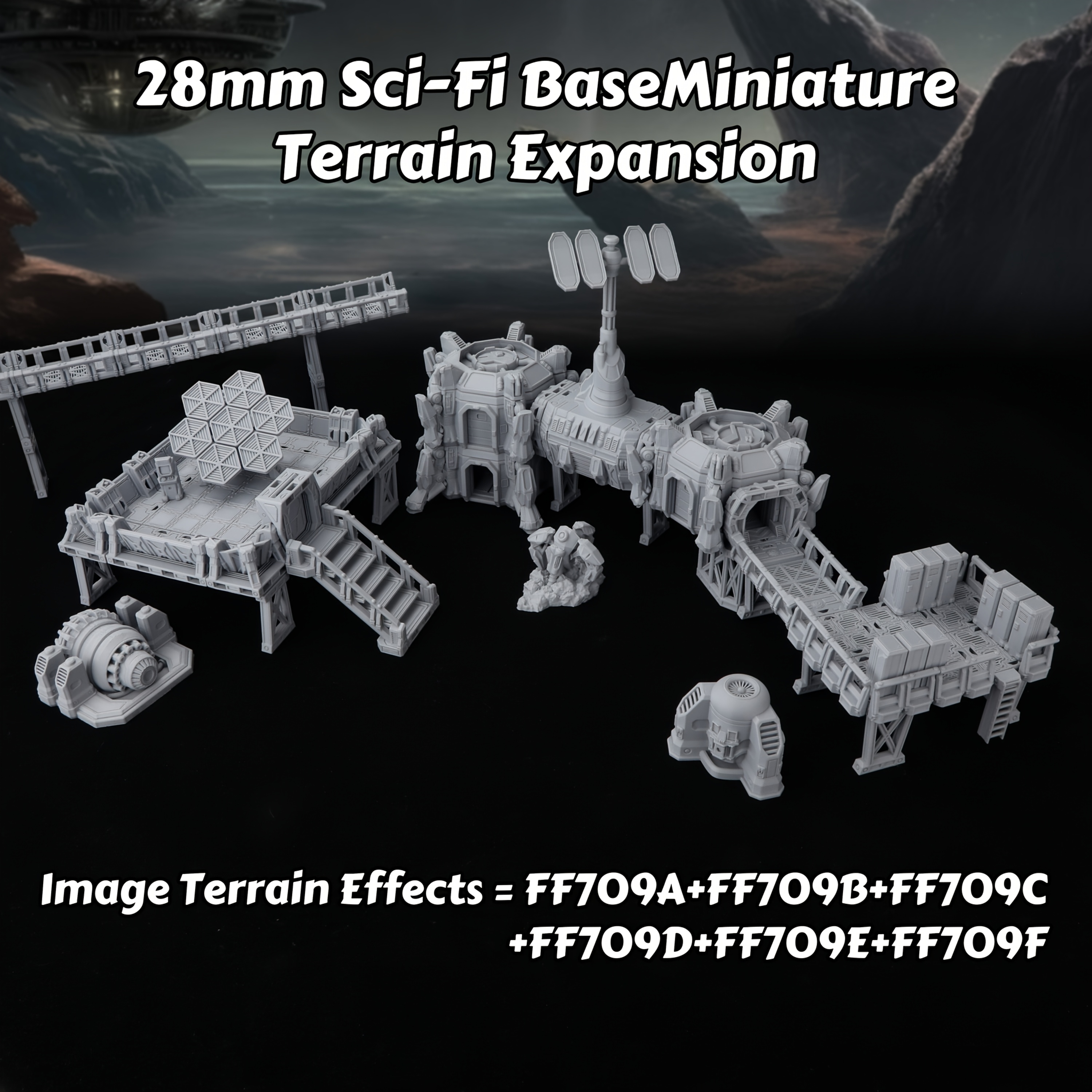 Epical Sci-Fi Terrain Set for  - Board Game Dune ulasan dan harga