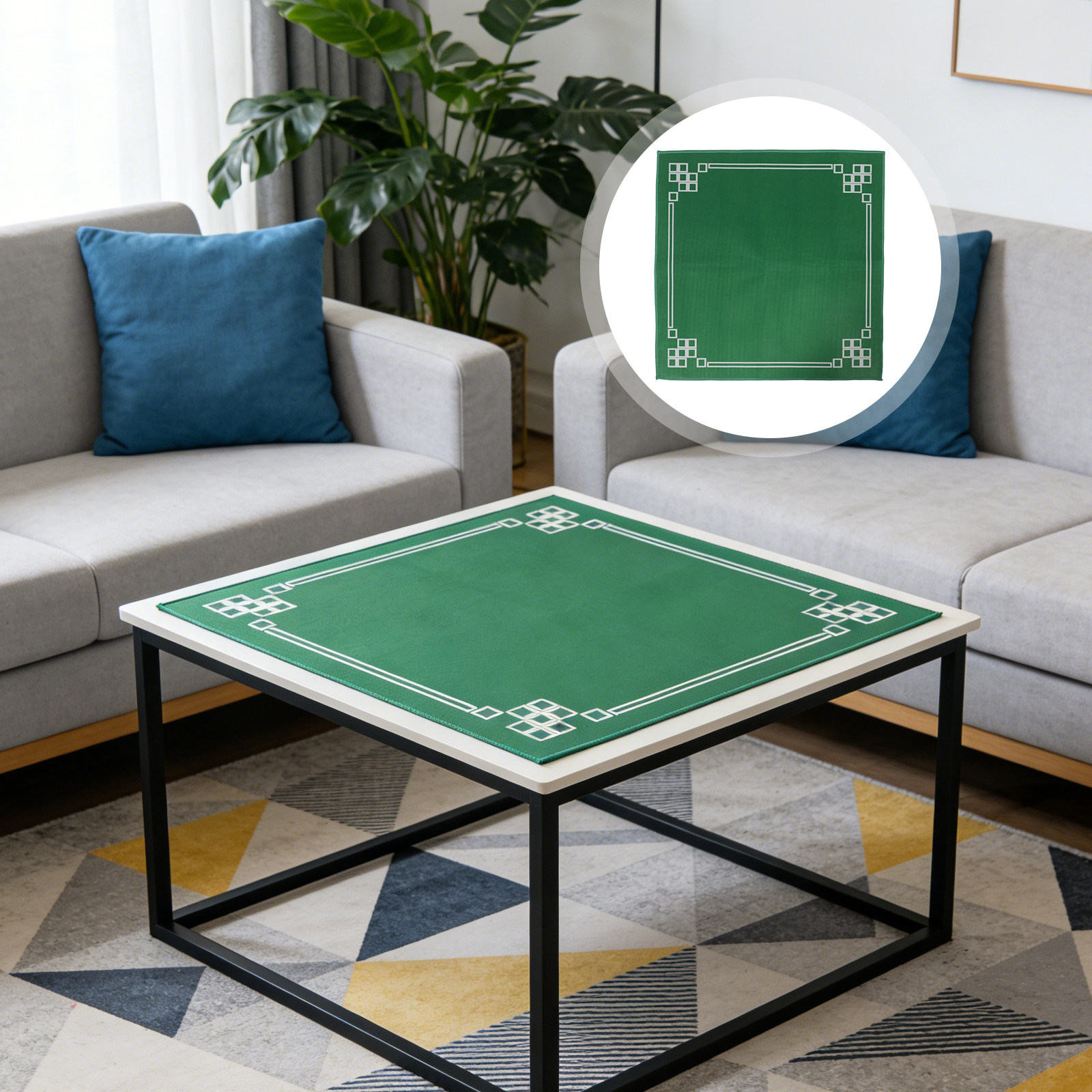 Anti Slip Mahjong Mat 70Cm/27. - Board Game Card ulasan dan harga