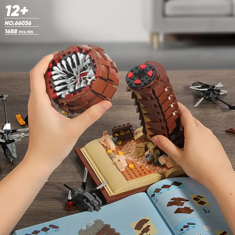 1688PCS MOC Movie Dune Sandwor - Board Game Dune ulasan dan harga