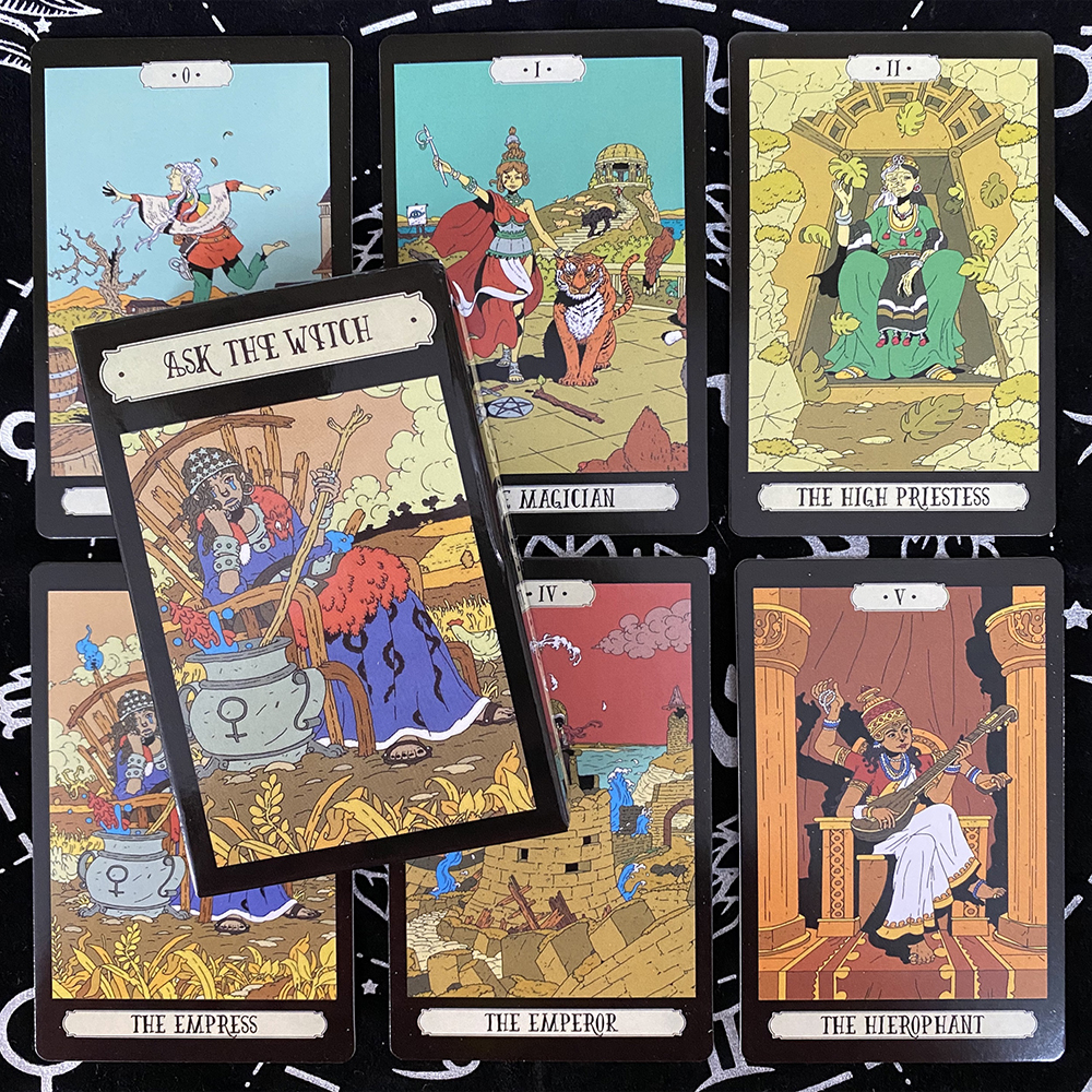 The Witch Tarot Cards Deck Eng - Board Game Card ulasan dan harga