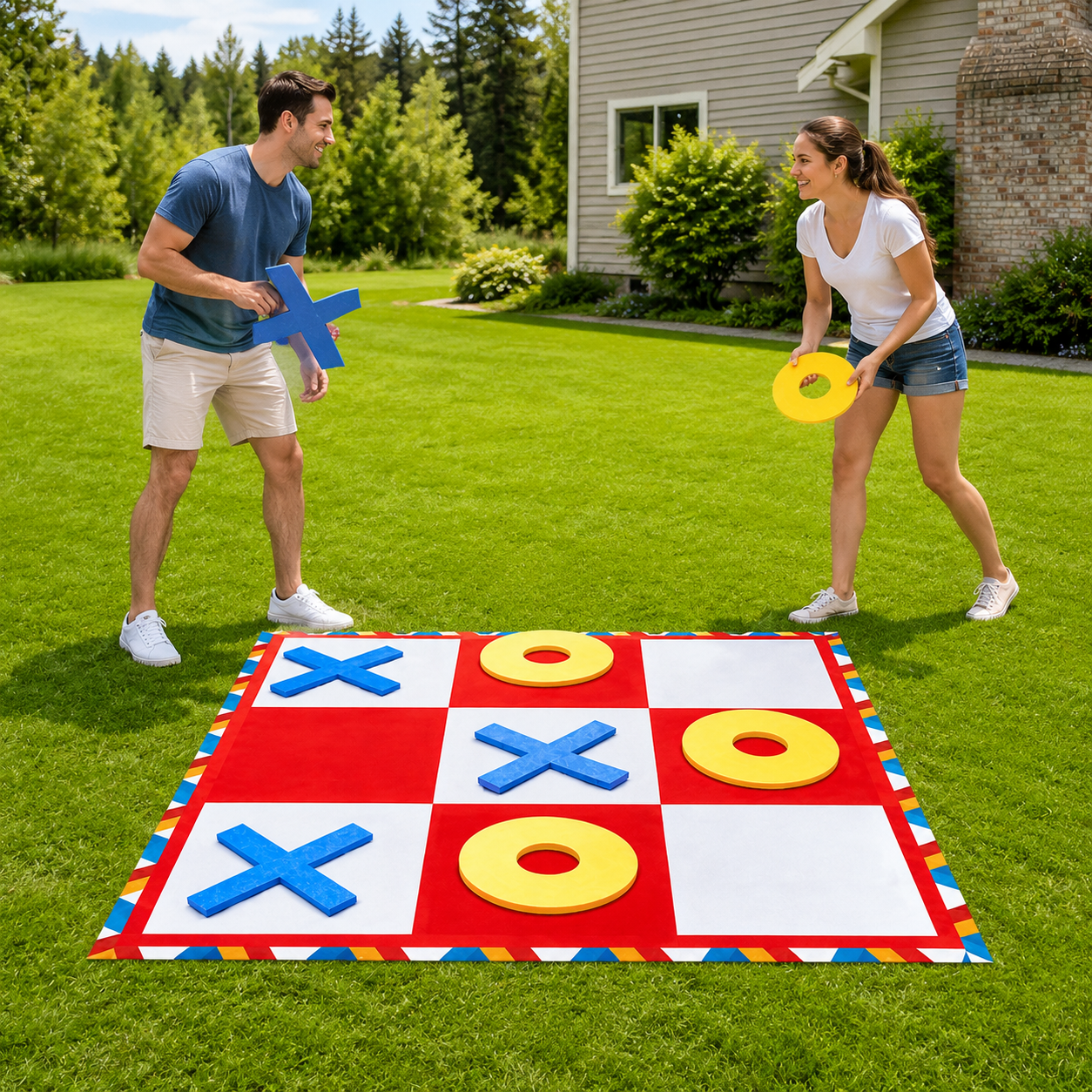 Connect 4 Outdoor Board Games, - Board Game Sequence ulasan dan harga