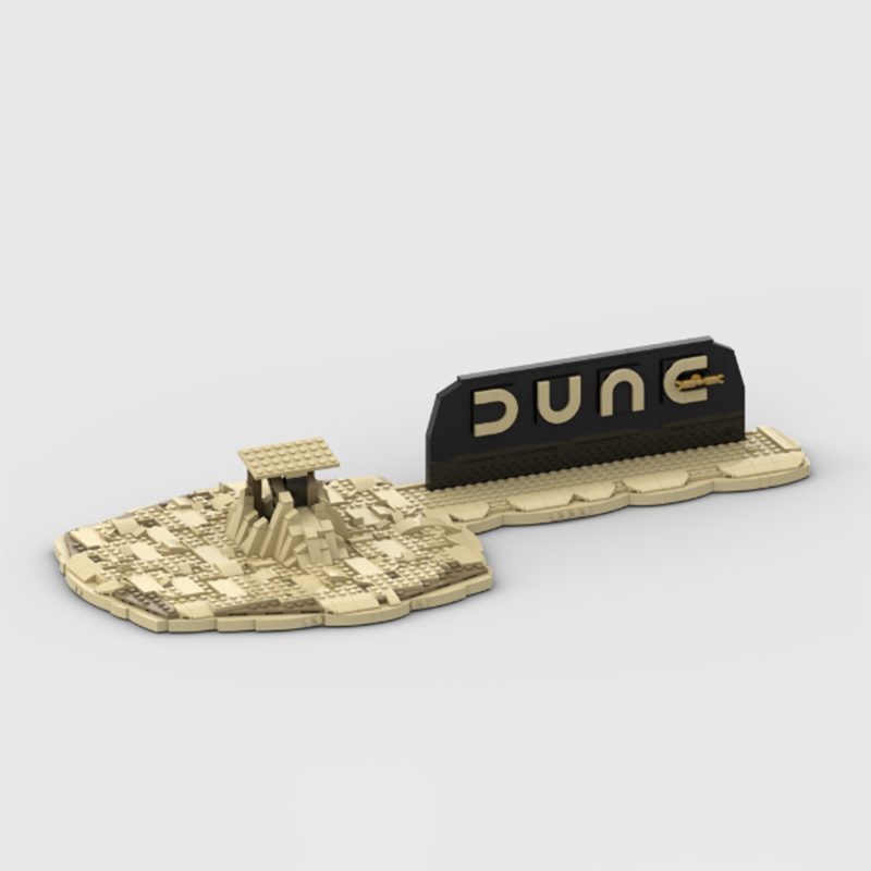 693pcs MOC Display For Set Dun - Board Game Dune ulasan dan harga