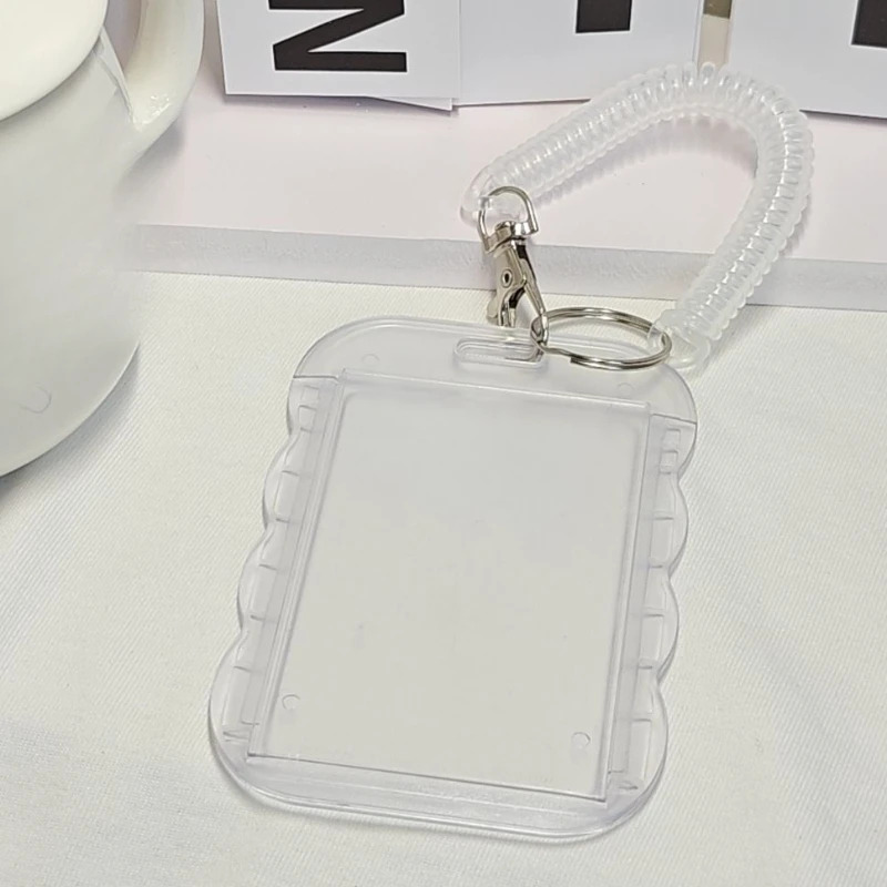 Photocard Holder Key Chain INS - Card Sleeves Protector ulasan dan harga