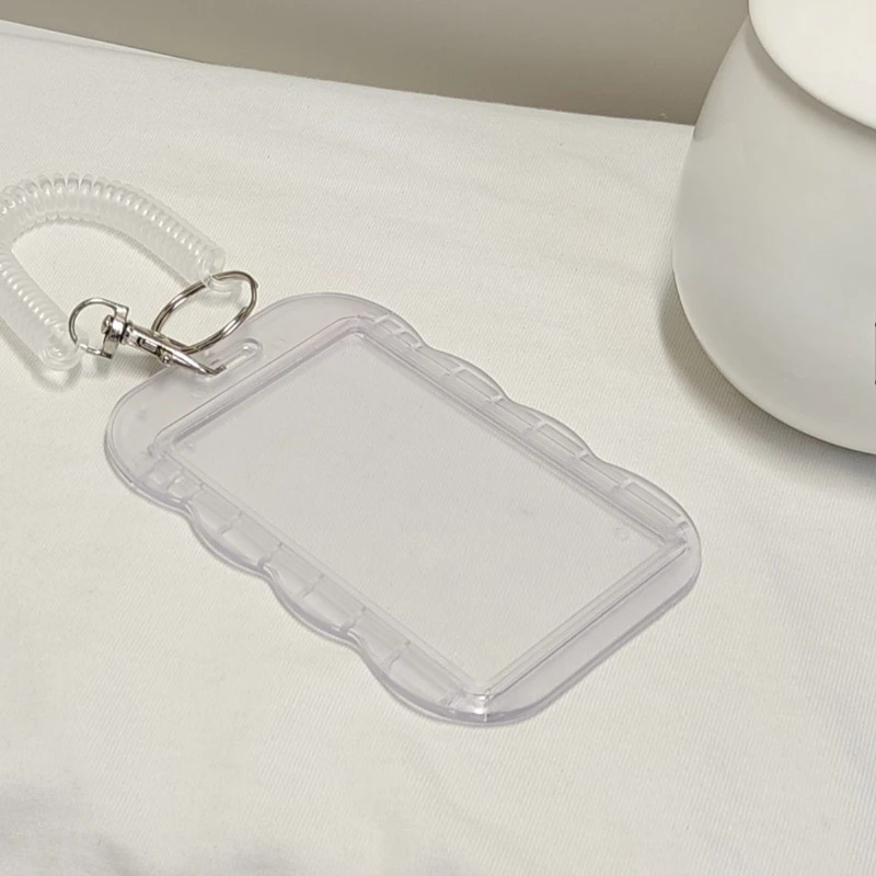 Photocard Holder Key Chain INS - Card Sleeves Protector ulasan dan harga
