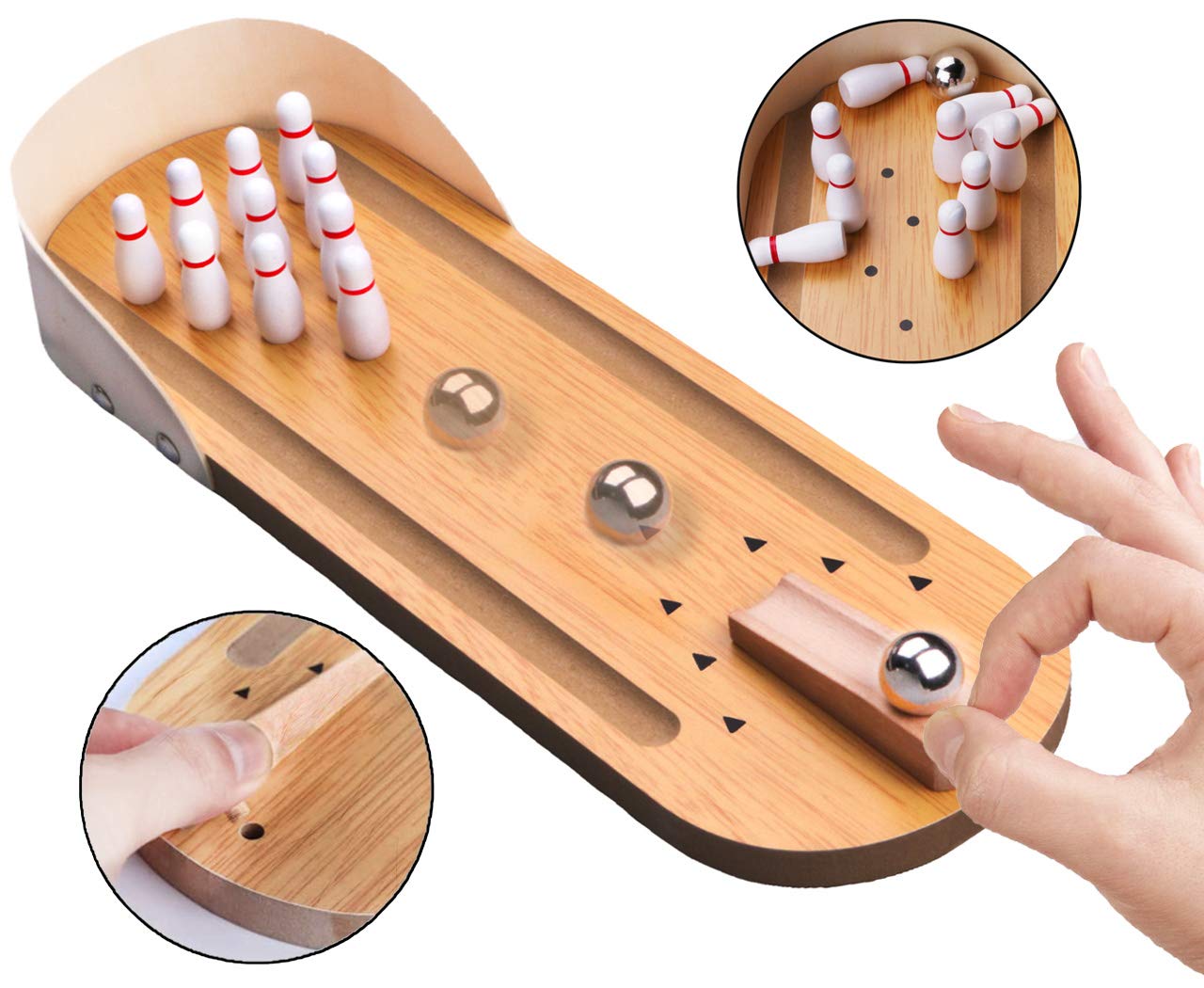 Table Top Mini Bowling Game Wo - Board Game Yahtzee ulasan dan harga