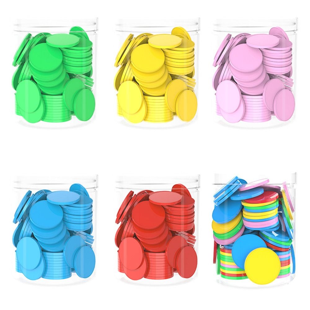100pcs Plastic Counting Chips  - Board Game Zenith ulasan dan harga