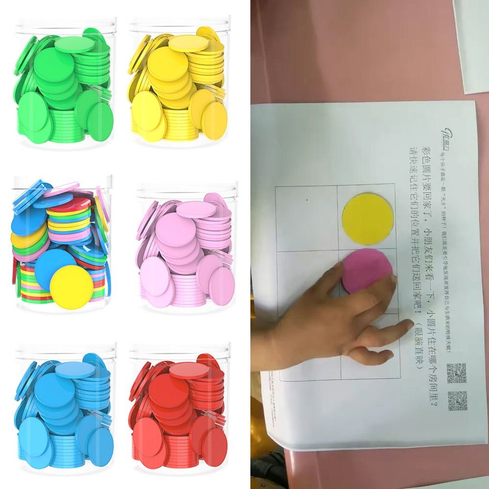 100pcs Plastic Counting Chips  - Board Game Zenith ulasan dan harga