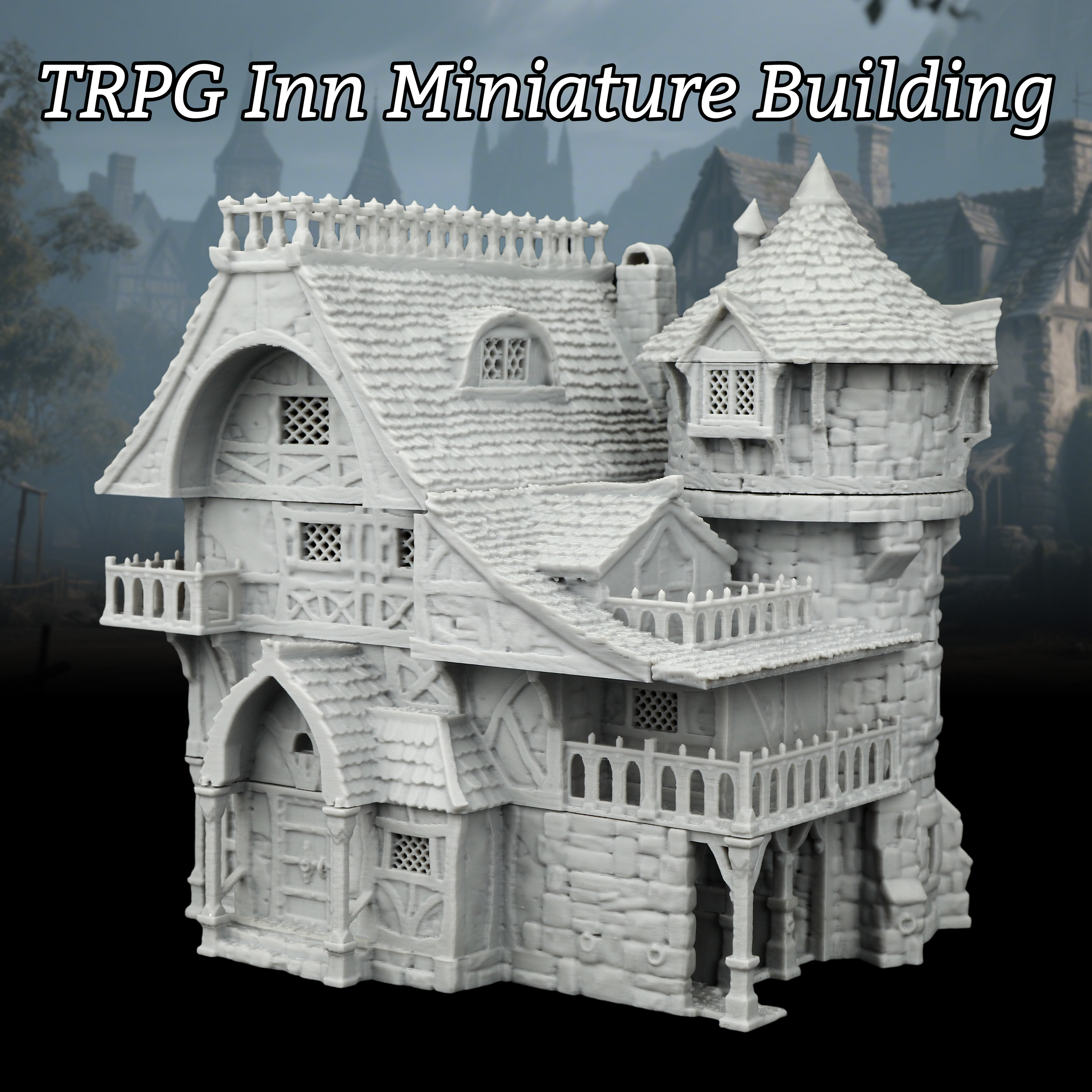 Fantasy Inn Miniature Building - Board Game Dune ulasan dan harga