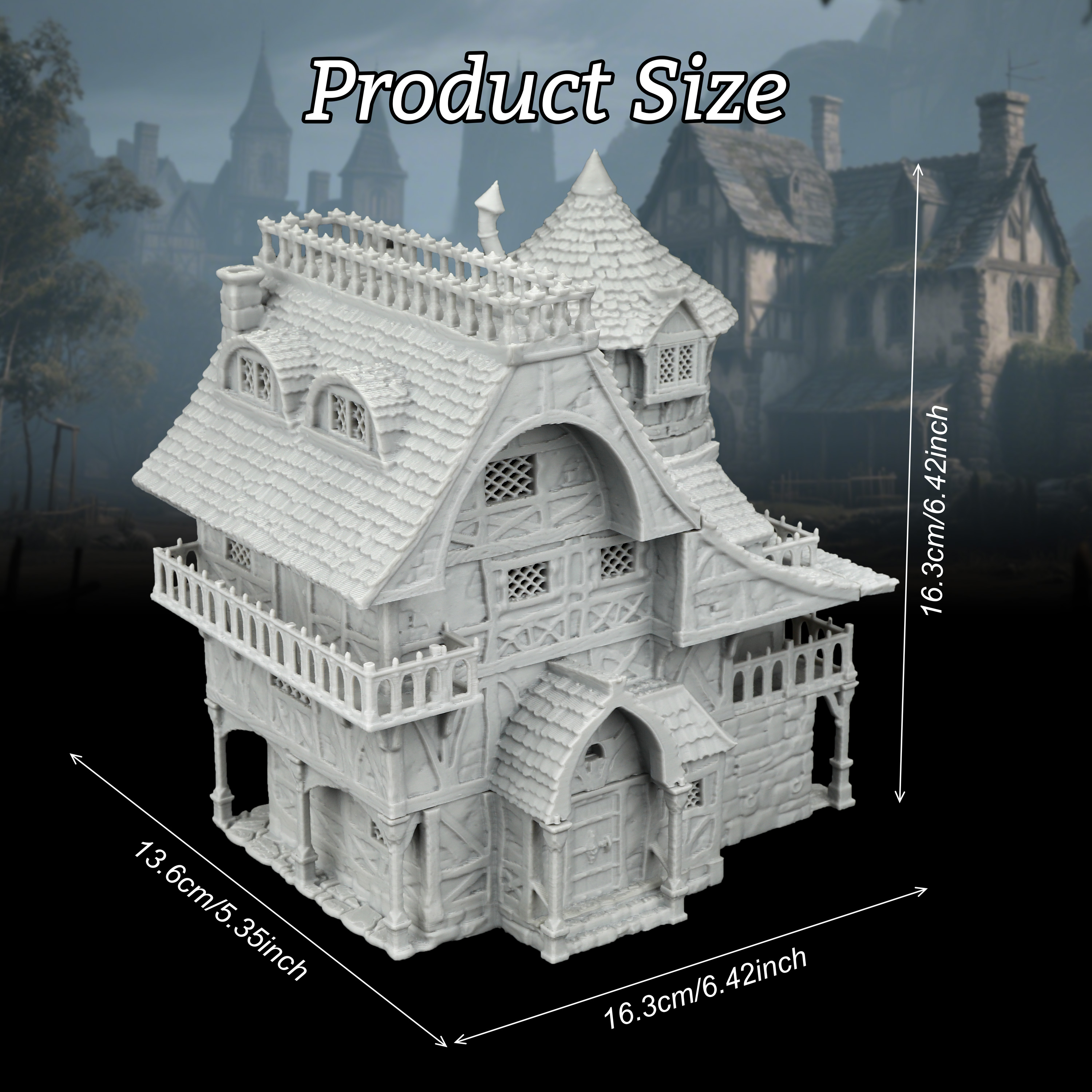 Fantasy Inn Miniature Building - Board Game Dune ulasan dan harga