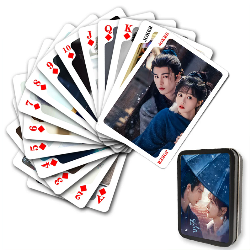 Zhang Linghe Tian Xiwei Poker  - Board Game Card ulasan dan harga