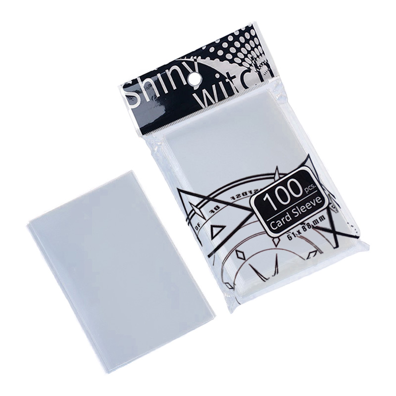 100pcs/lot 61*88mm Card Sleeve - Card Sleeves Protector ulasan dan harga