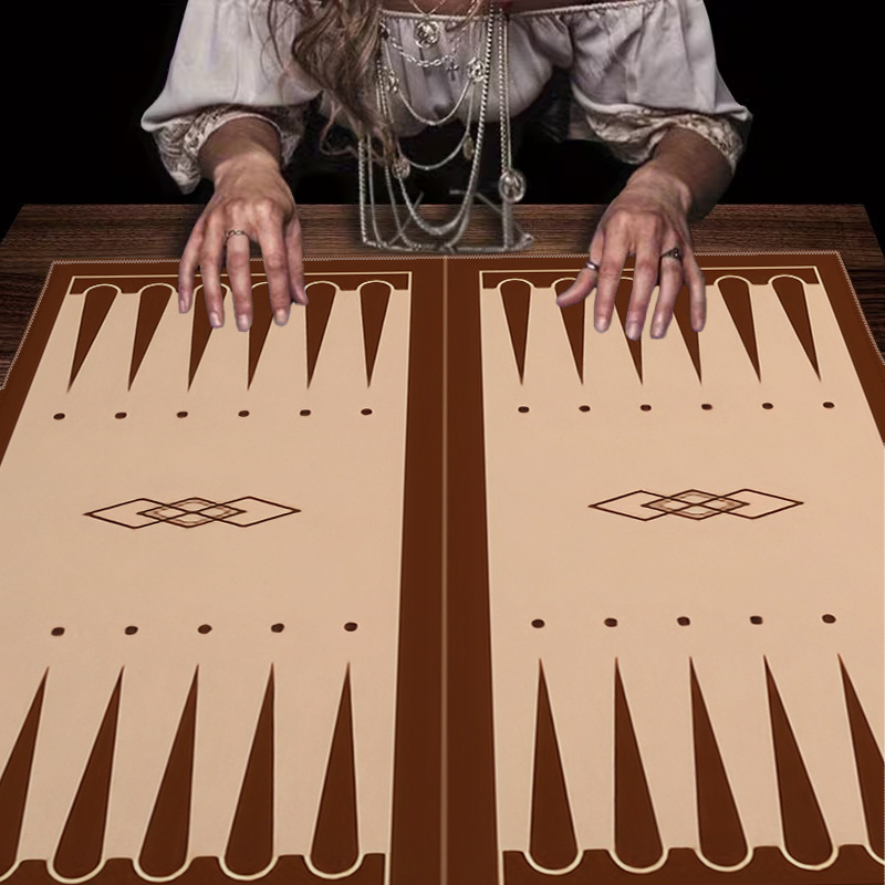 1pc Brown Backgammon Board Pri - Board Game Zenith ulasan dan harga