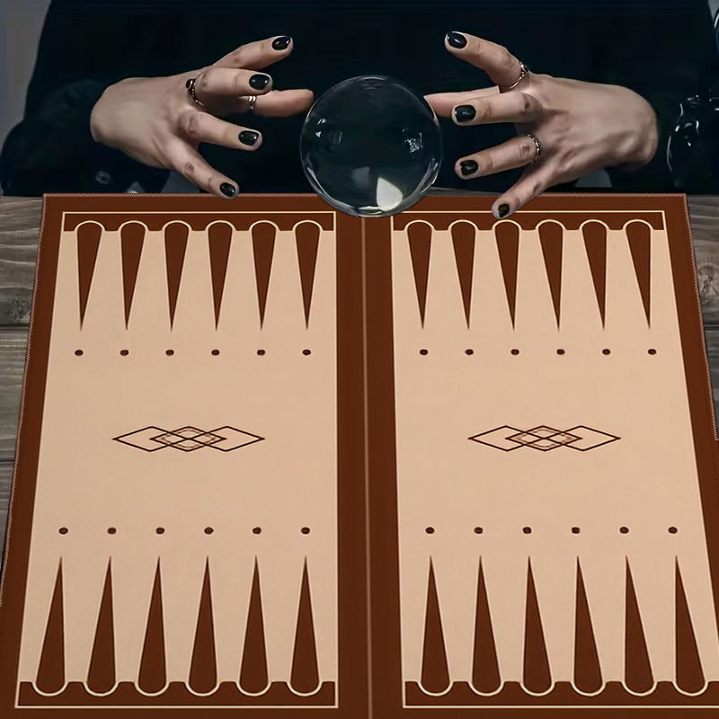 1pc Brown Backgammon Board Pri - Board Game Zenith ulasan dan harga