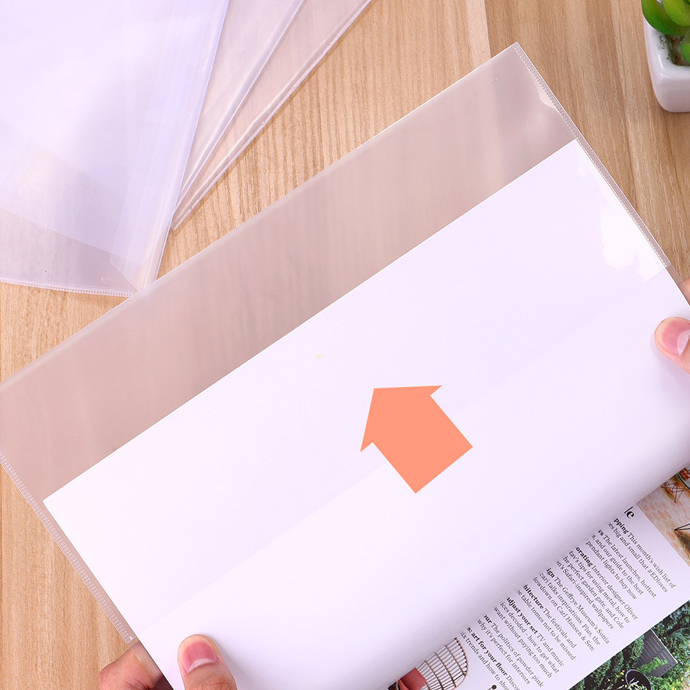 20 Pcs Book Cover Protector Co - Card Sleeves Protector ulasan dan harga