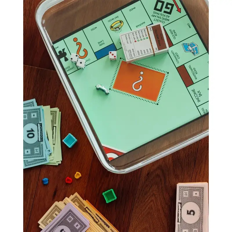 1pc Large Clear Hard Shell Sto - Board Game Organization ulasan dan harga