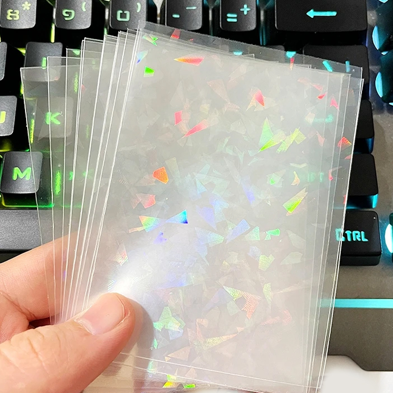66x91mm Card Sleeves Holograph - Card Sleeves Protector ulasan dan harga
