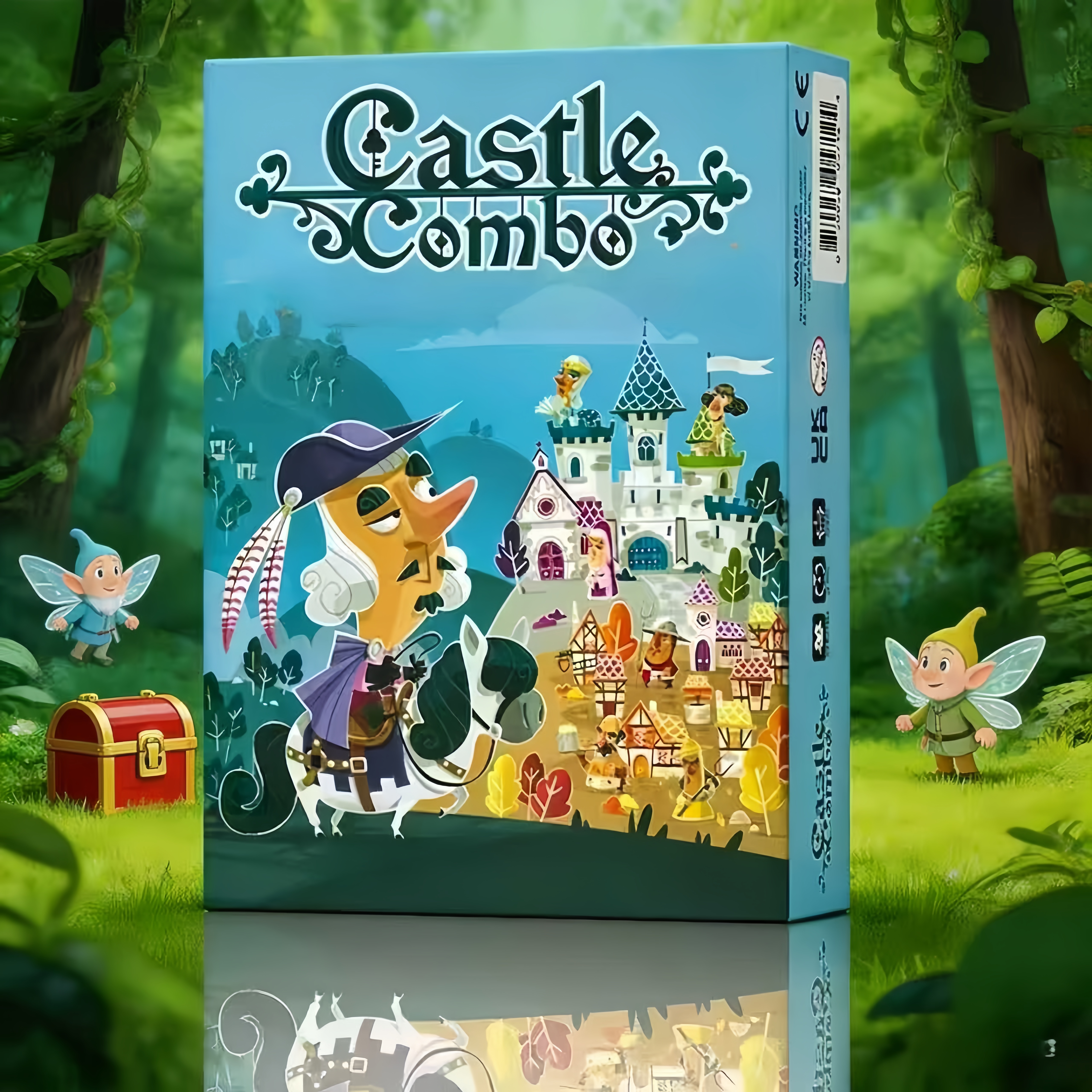 2026 New Castle Combo Strategy - Strategy Board Game ulasan dan harga