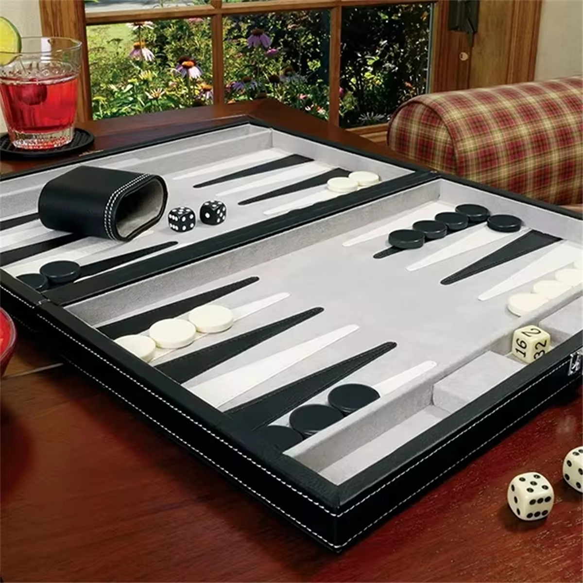 Classic Board Game with Leathe - Board Game Zenith ulasan dan harga