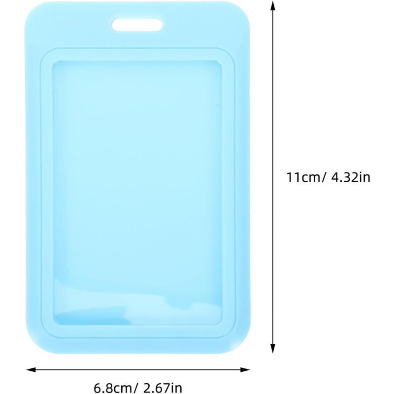 10pcs Sliding Id Card Holder B - Card Sleeves Protector ulasan dan harga