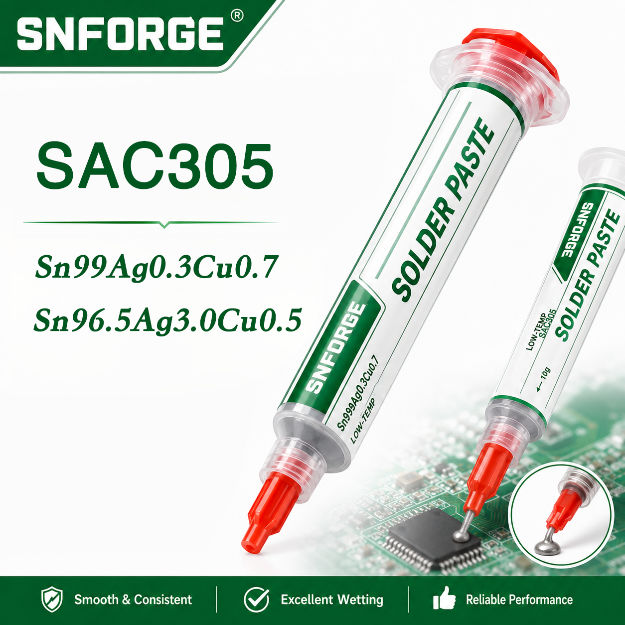 SAC305 Solder Paste Welding Ti - Board Game Zenith ulasan dan harga