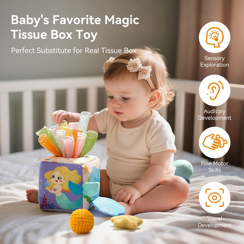 Baby Montessori Toy cotton Mag - Board Game Organization ulasan dan harga