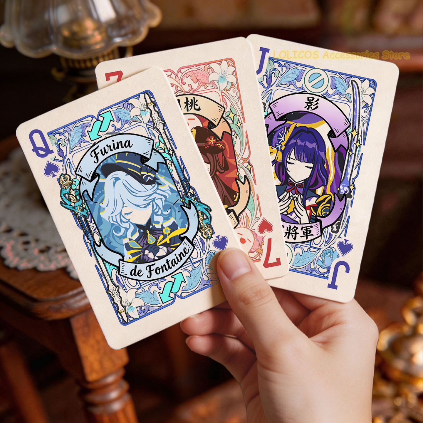 Anime Genshin Impact Nahida Fu - Board Game Card ulasan dan harga