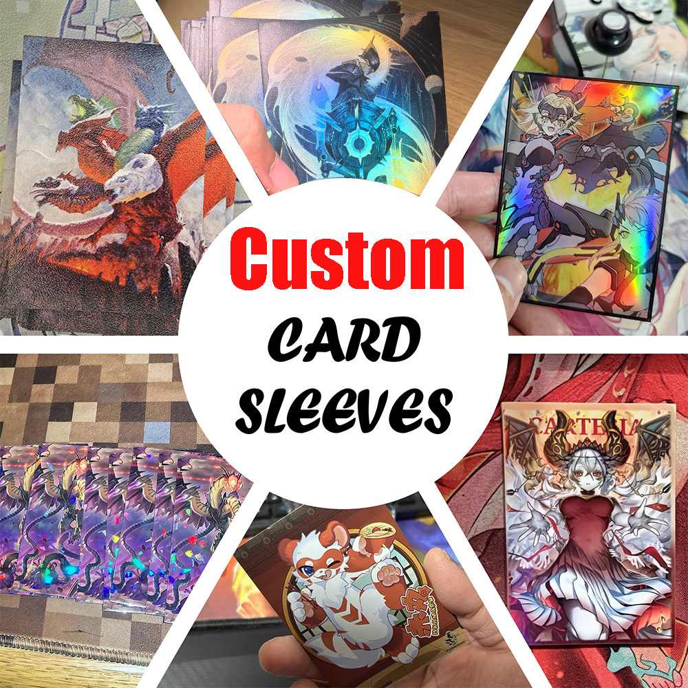 15PCS/50PCS/60PCS/70PCS HD Cus - Card Sleeves Protector ulasan dan harga