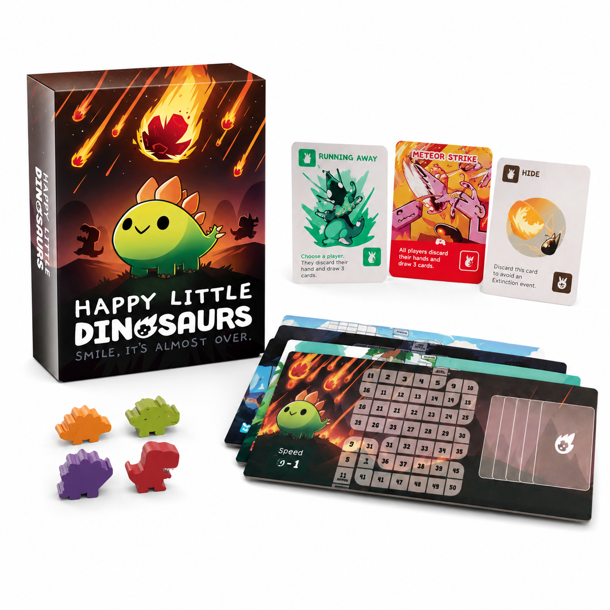 Happy Little Dinosaurs Cute Su - Strategy Board Game ulasan dan harga