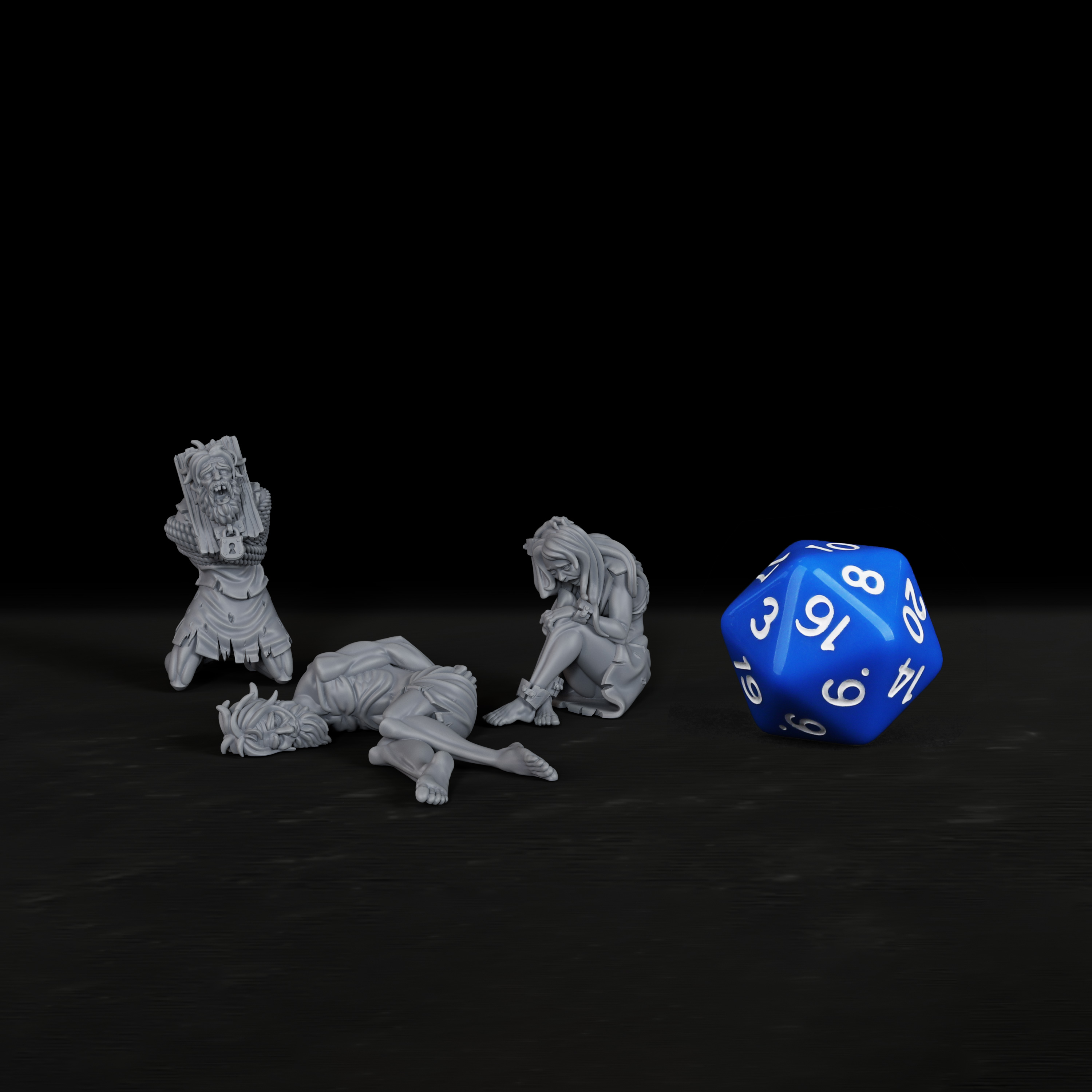 Dungeon Prisoners RPG Miniatur - Board Game Dune ulasan dan harga